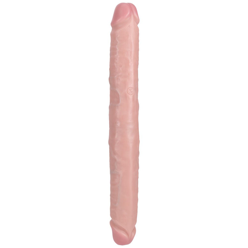 REALROCK 35cm Thick Double Dildo - Flesh Thick Double Dong